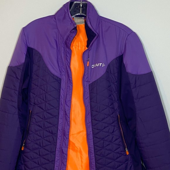 CRAFT SPORTS Women Quilted Hiking Jacket US M - Picture 4 of 8